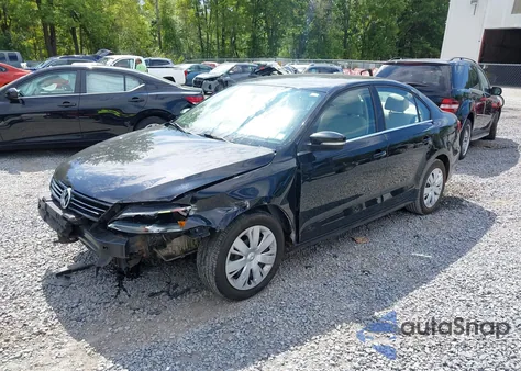 2013 Volkswagen Jetta 2.5L Se from USA, damaged, VIN 3VWDP7AJ4DM308480